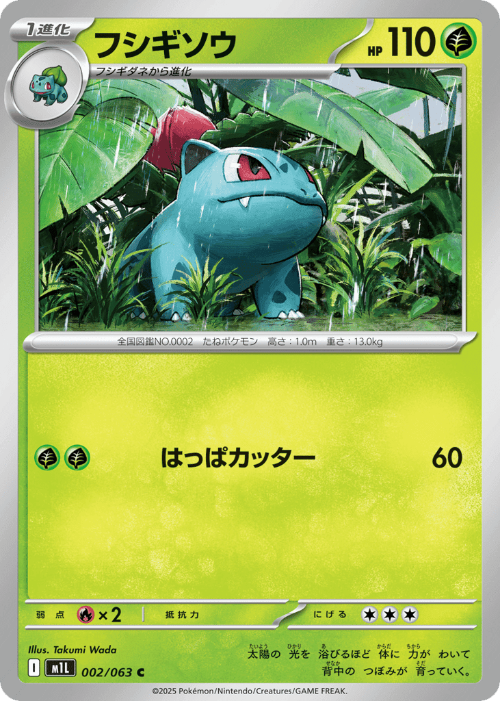 Ivysaur 2 — Mega Brave