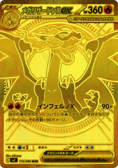 Mega Charizard X ex 116