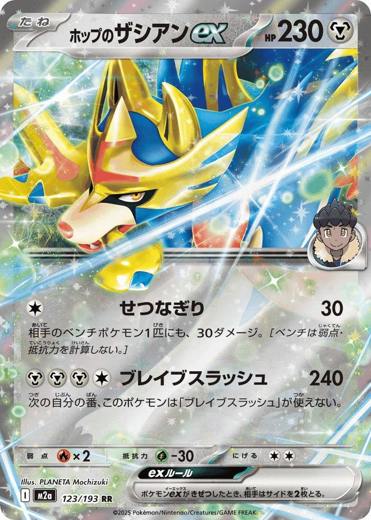 Hop's Zacian ex 123