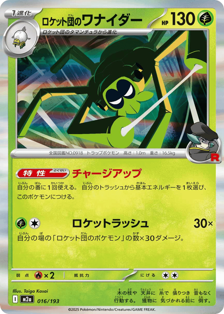Team Rocket's Spidops 16