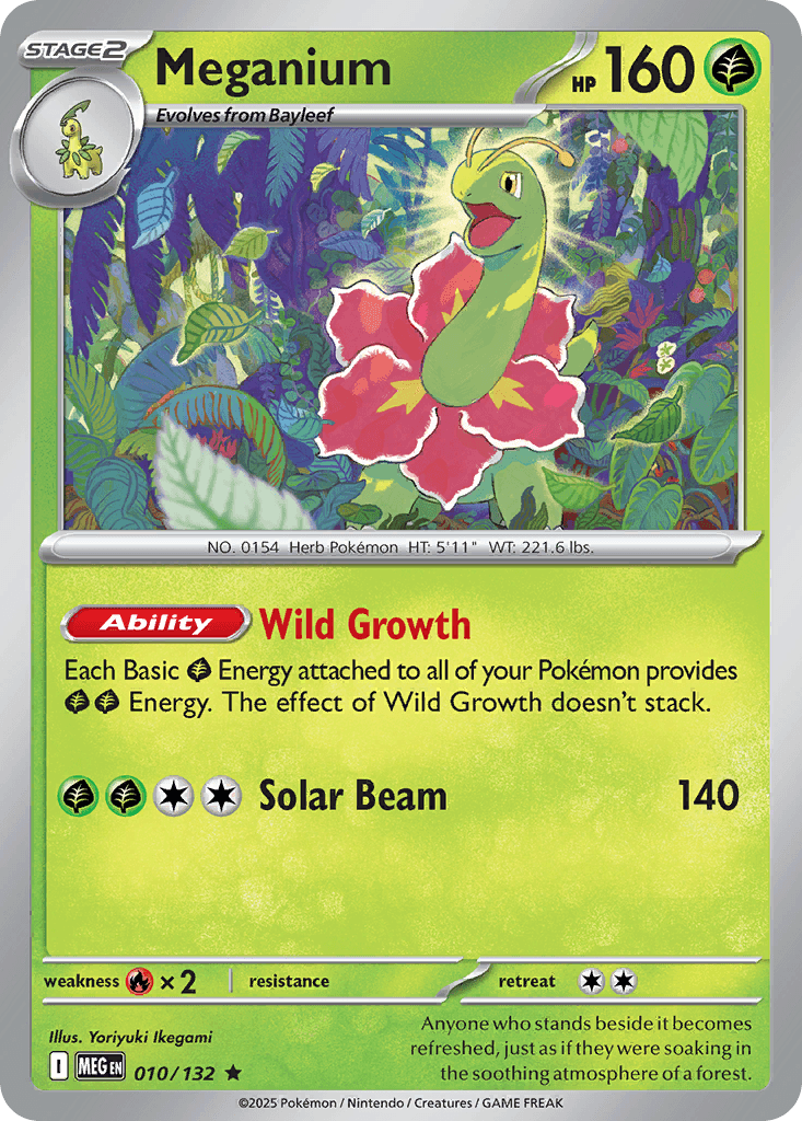 Meganium 10 — Mega Evolution