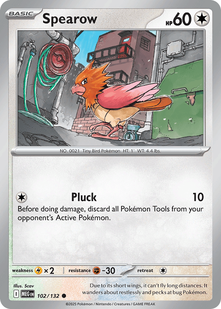 Spearow 102 — Mega Evolution