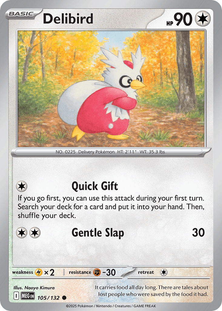 Delibird 105 — Mega Evolution