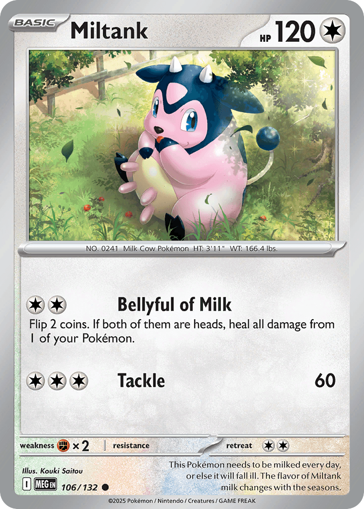 Miltank 106 — Mega Evolution