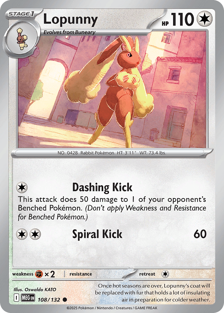 Lopunny 108 — Mega Evolution