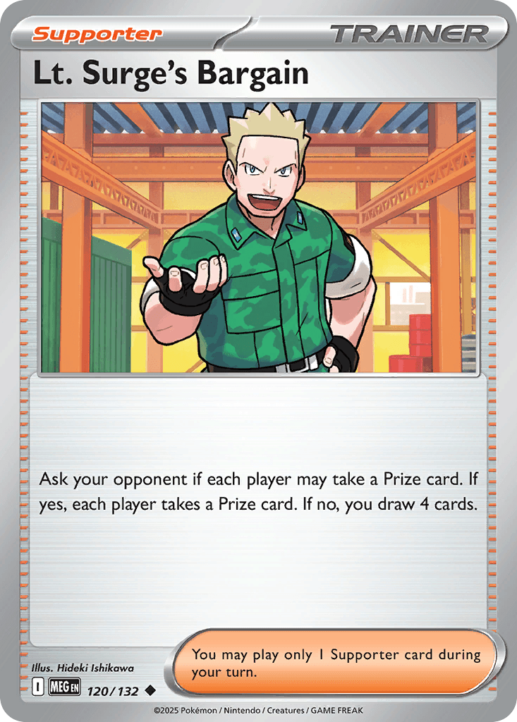 Lt. Surge's Bargain 120