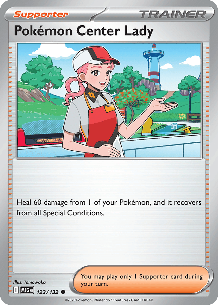 Pokémon Center Lady 123 — Mega Evolution