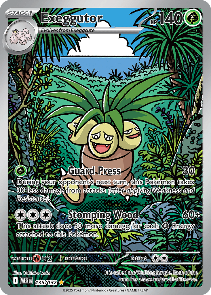 Exeggutor 135 — Mega Evolution