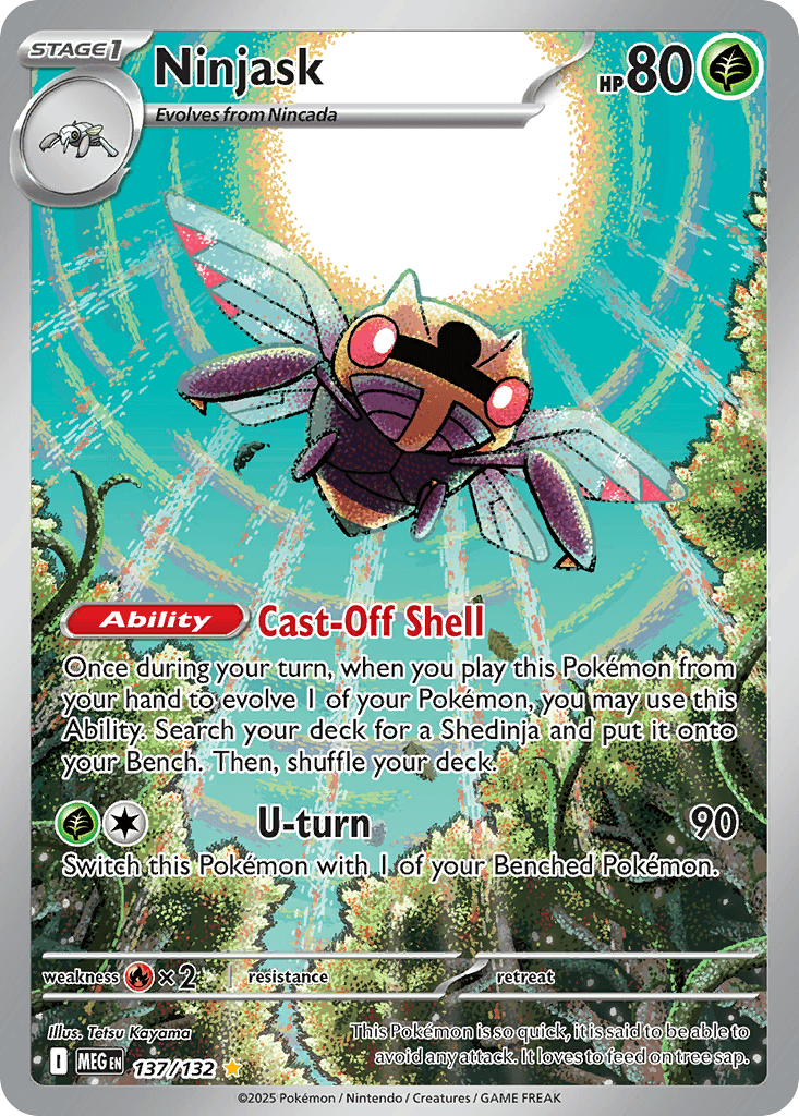 Ninjask 137 — Mega Evolution