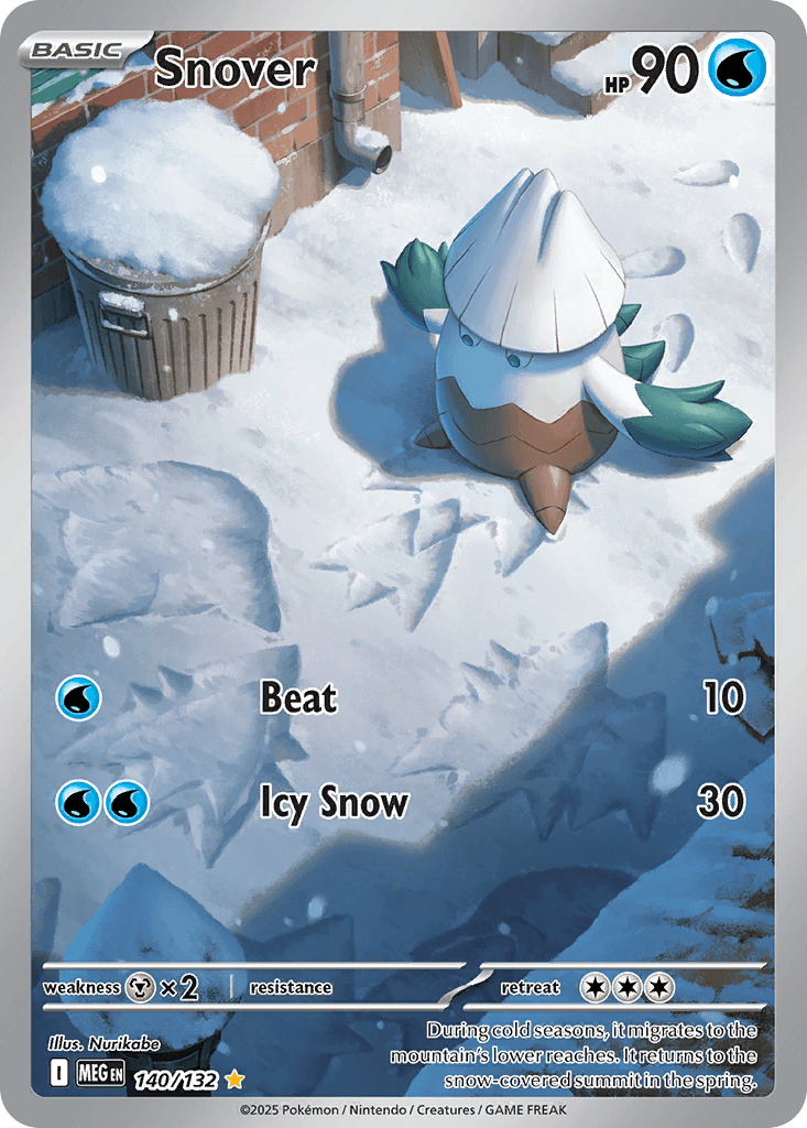 Snover 140 — Mega Evolution