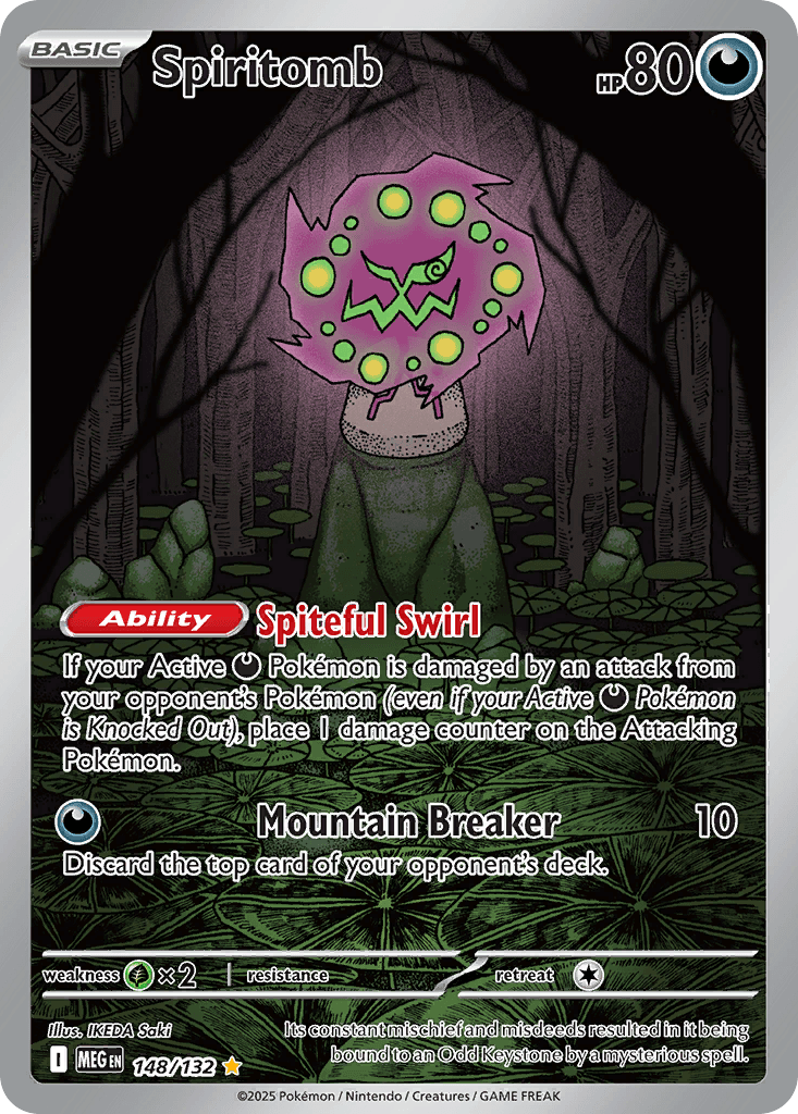 Spiritomb 148 — Mega Evolution