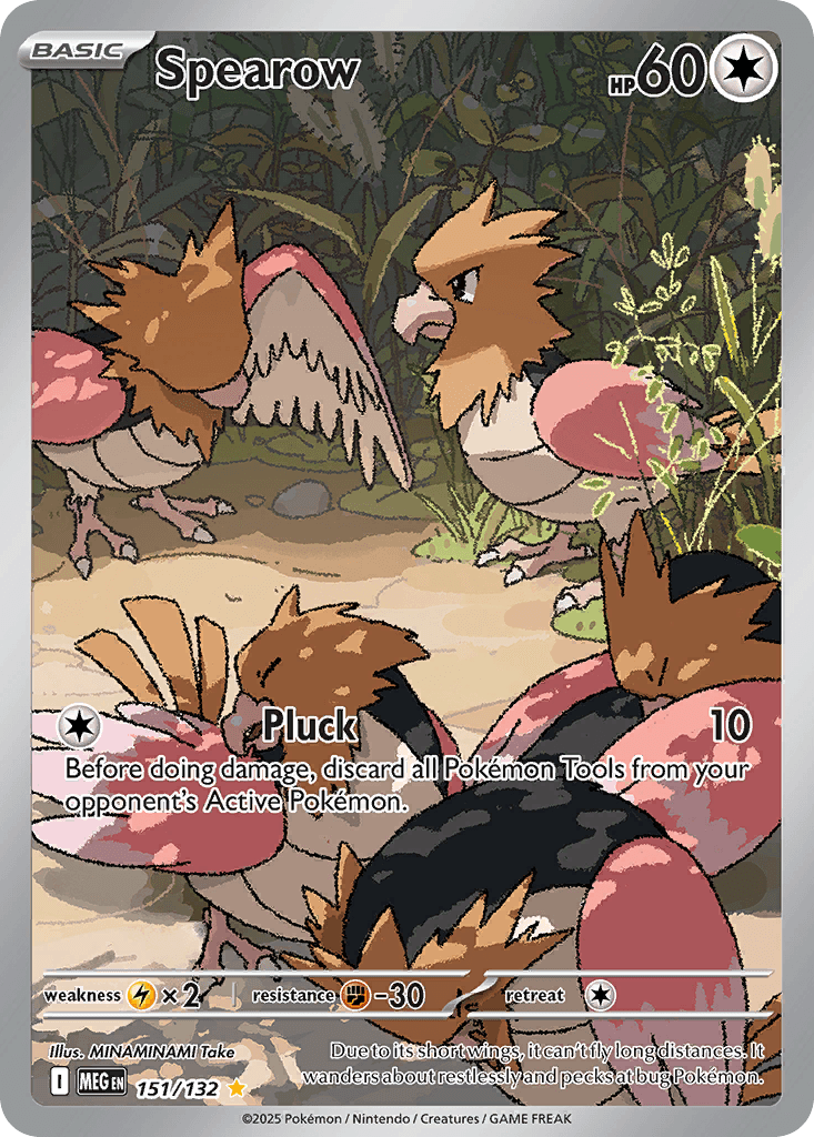 Spearow 151 — Mega Evolution