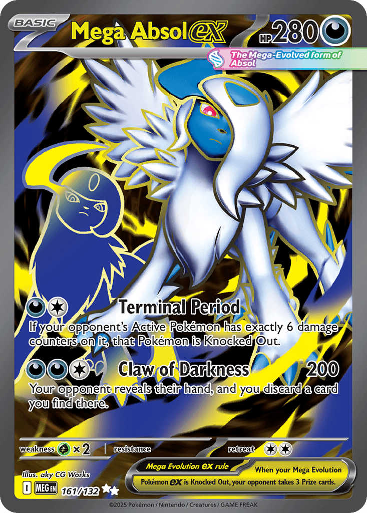 Mega Absol ex 161 — Mega Evolution