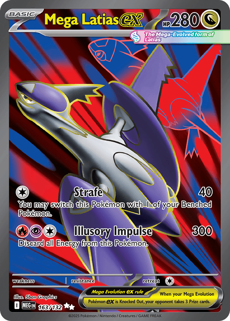 Mega Latias ex 163 — Mega Evolution