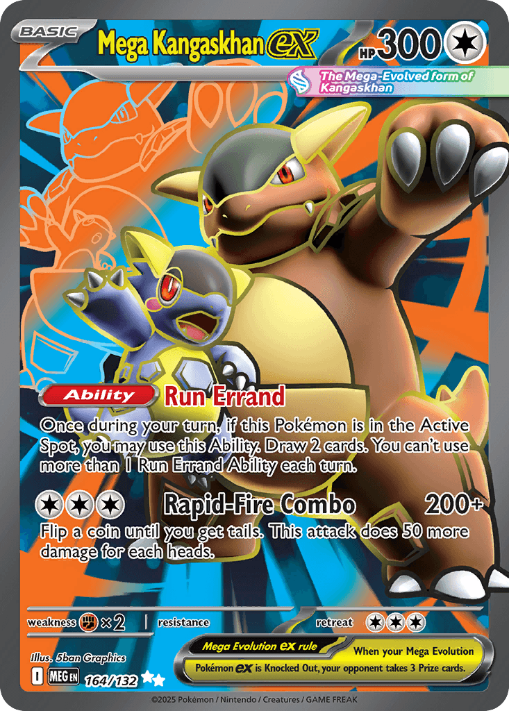 Mega Kangaskhan ex 164 — Mega Evolution