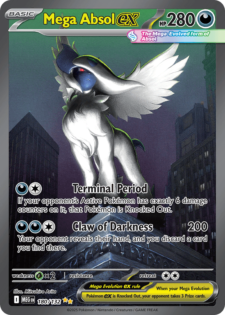Mega Absol ex 180 — Mega Evolution