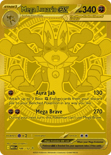 Mega Lucario ex 188