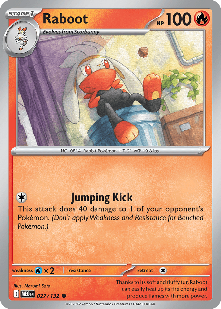 Raboot 27 — Mega Evolution