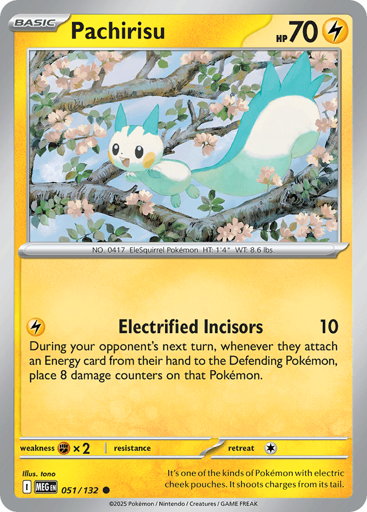 Pachirisu 51 — Mega Evolution