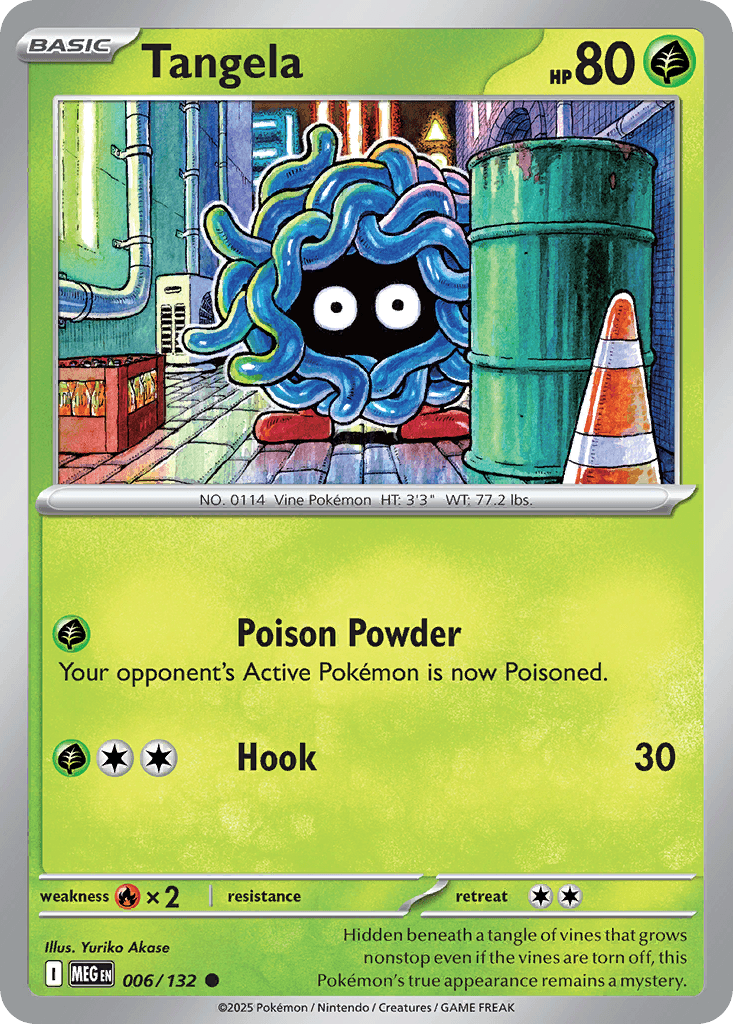 Tangela 6 — Mega Evolution