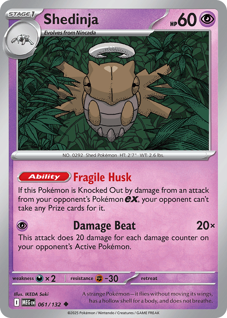 Shedinja 61 — Mega Evolution