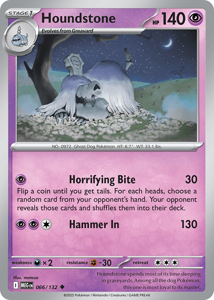 Houndstone 66 — Mega Evolution
