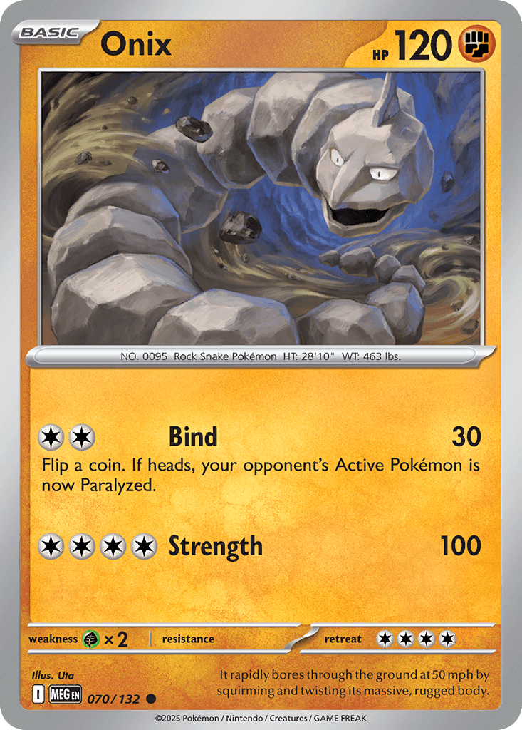 Onix 70 — Mega Evolution