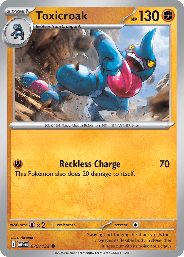 Toxicroak 79 — Mega Evolution