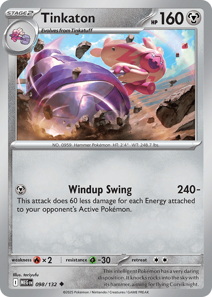 Tinkaton 98 — Mega Evolution
