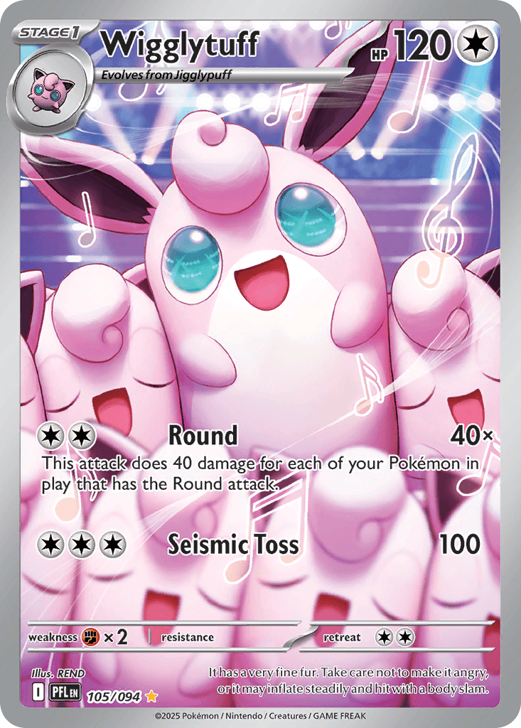 Wigglytuff 105 — Phantasmal Flames