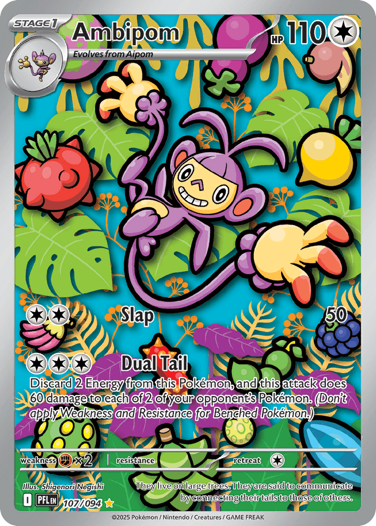 Ambipom 107 — Phantasmal Flames