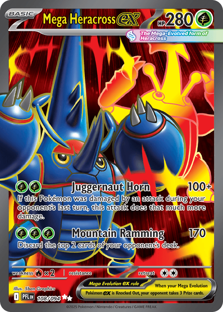 Mega Heracross ex 108