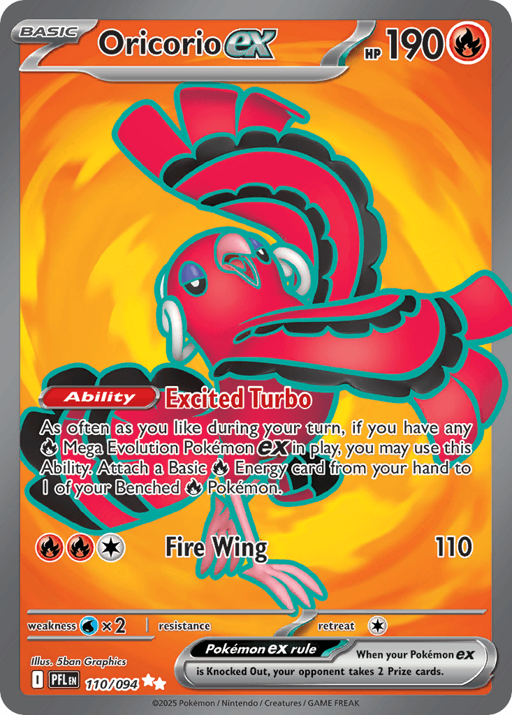 Oricorio ex 110