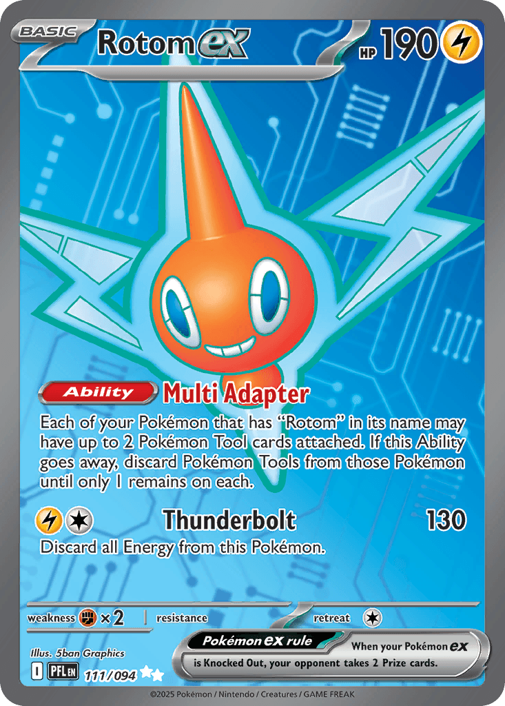 Rotom ex 111