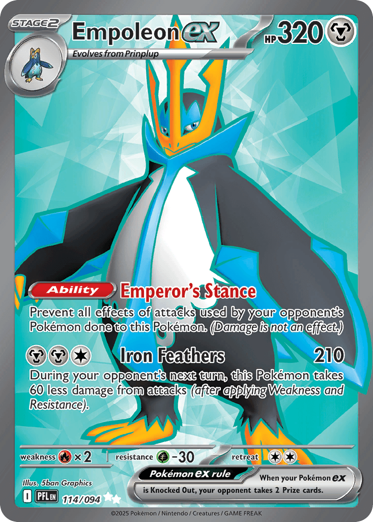 Empoleon ex 114