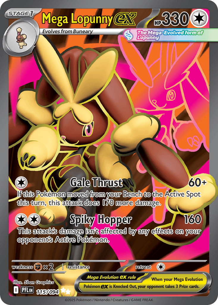 Mega Lopunny ex 115