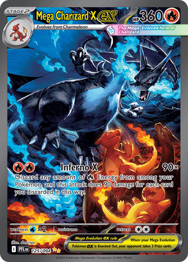 Mega Charizard X ex 125