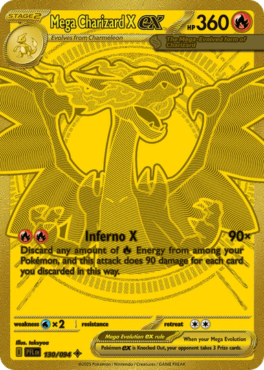 Mega Charizard X ex 130
