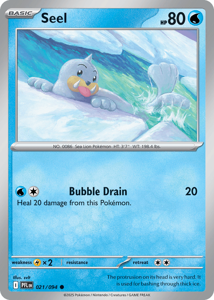 Seel 21 — Mega Evolution: Phantasmal Flames