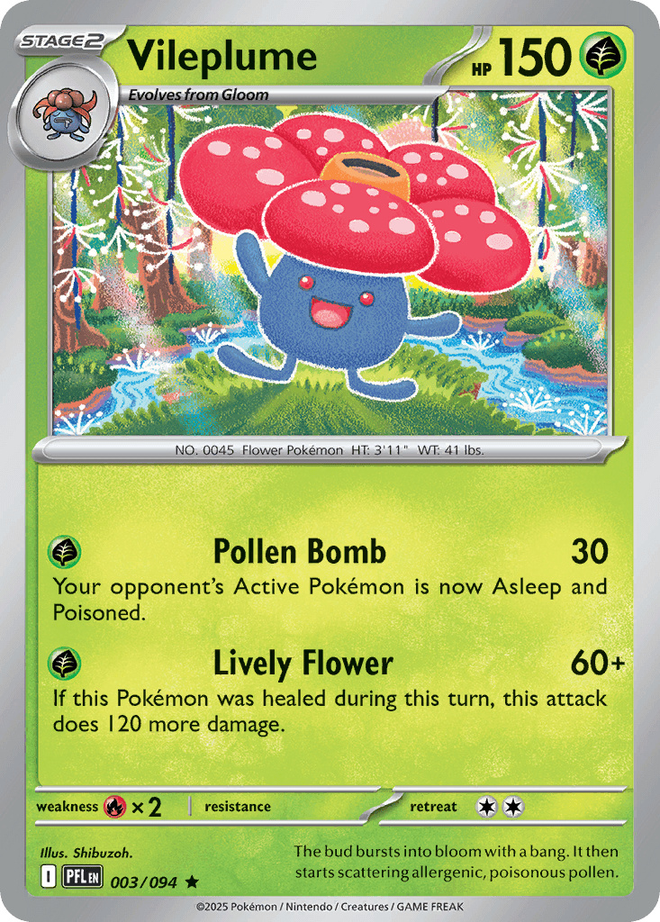 Vileplume 3