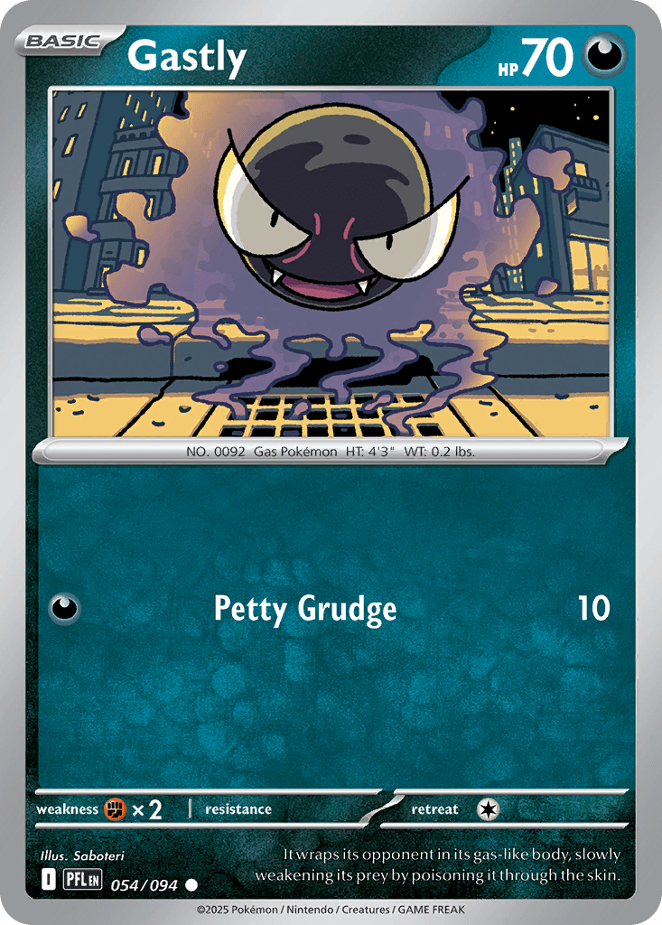 Gastly 54 — Phantasmal Flames
