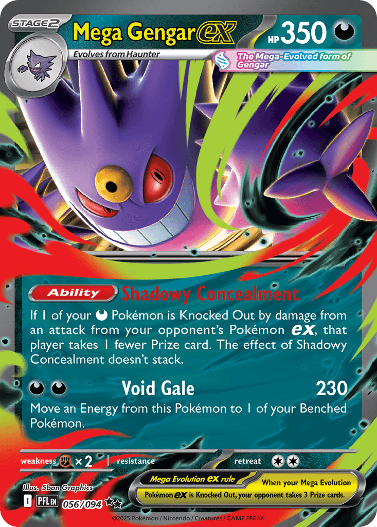 Mega Gengar ex 56