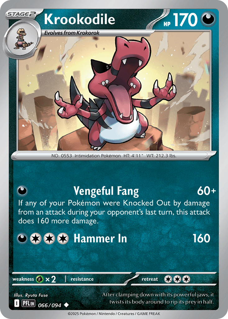 Krookodile 66 — Phantasmal Flames