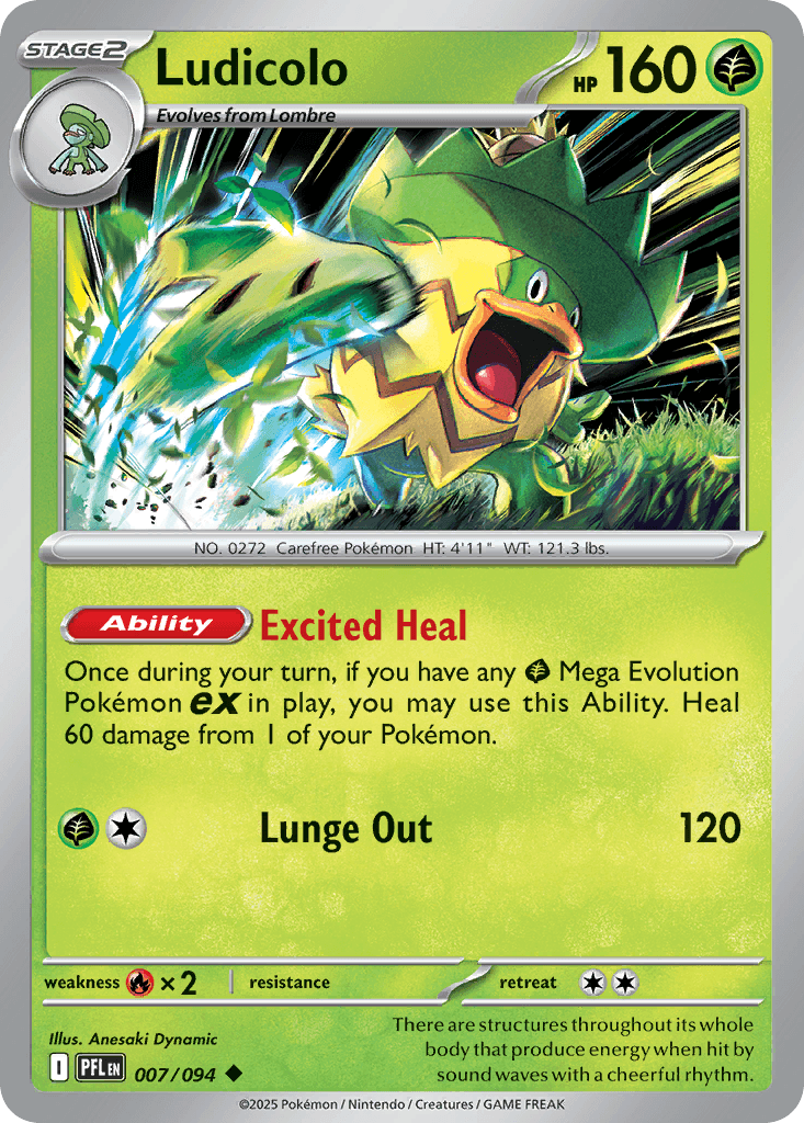 Ludicolo 7 — Phantasmal Flames