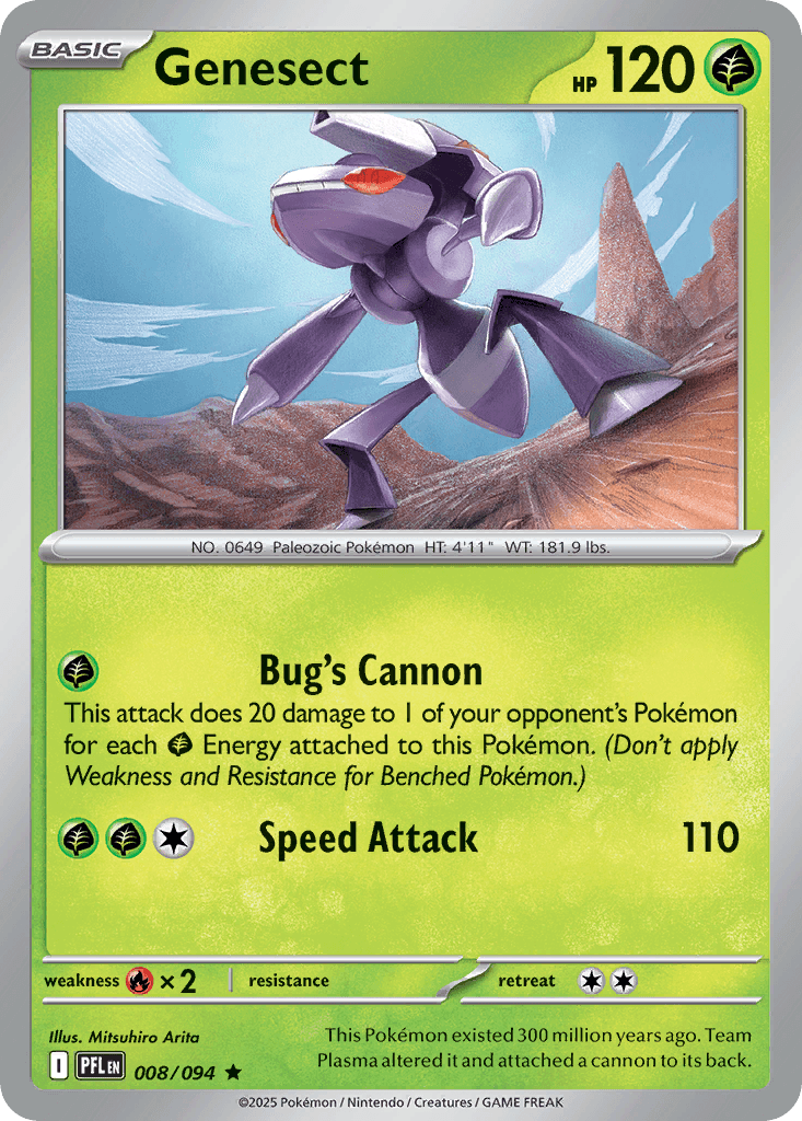 Genesect 8 — Phantasmal Flames