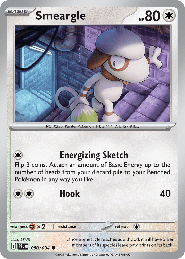 Smeargle 80 — Phantasmal Flames