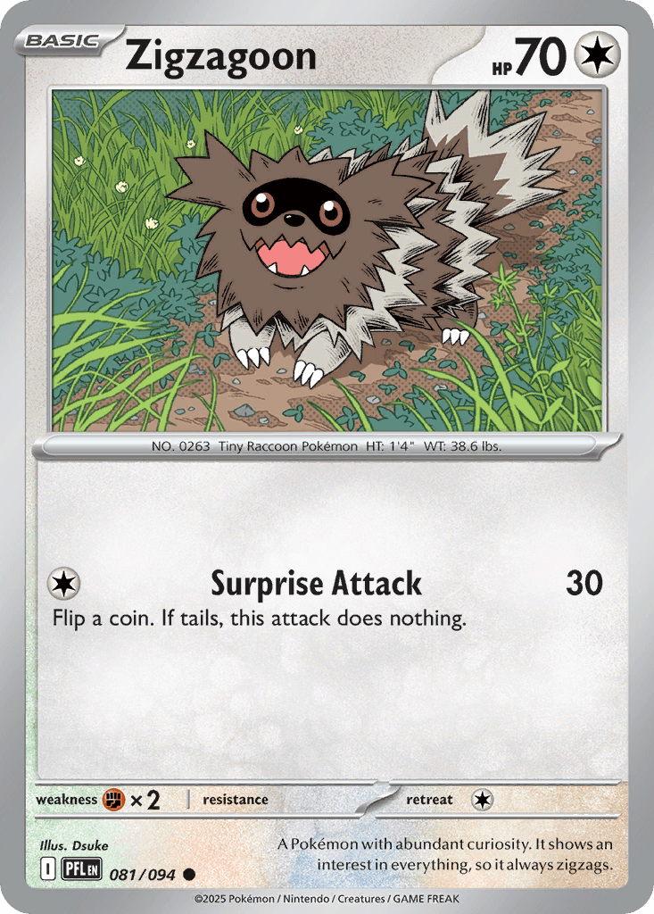Zigzagoon 81 — Phantasmal Flames
