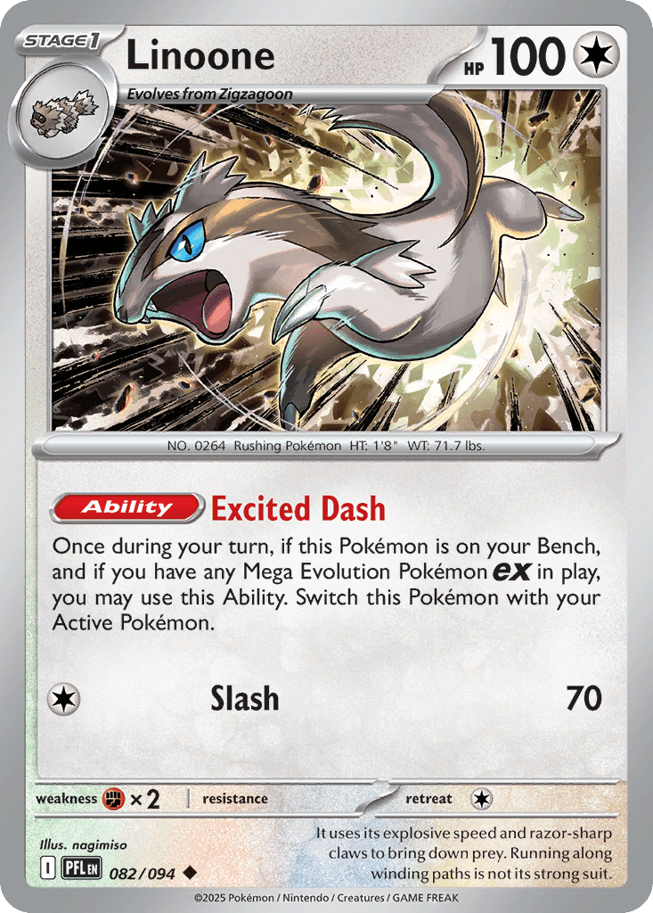Linoone 82 — Phantasmal Flames