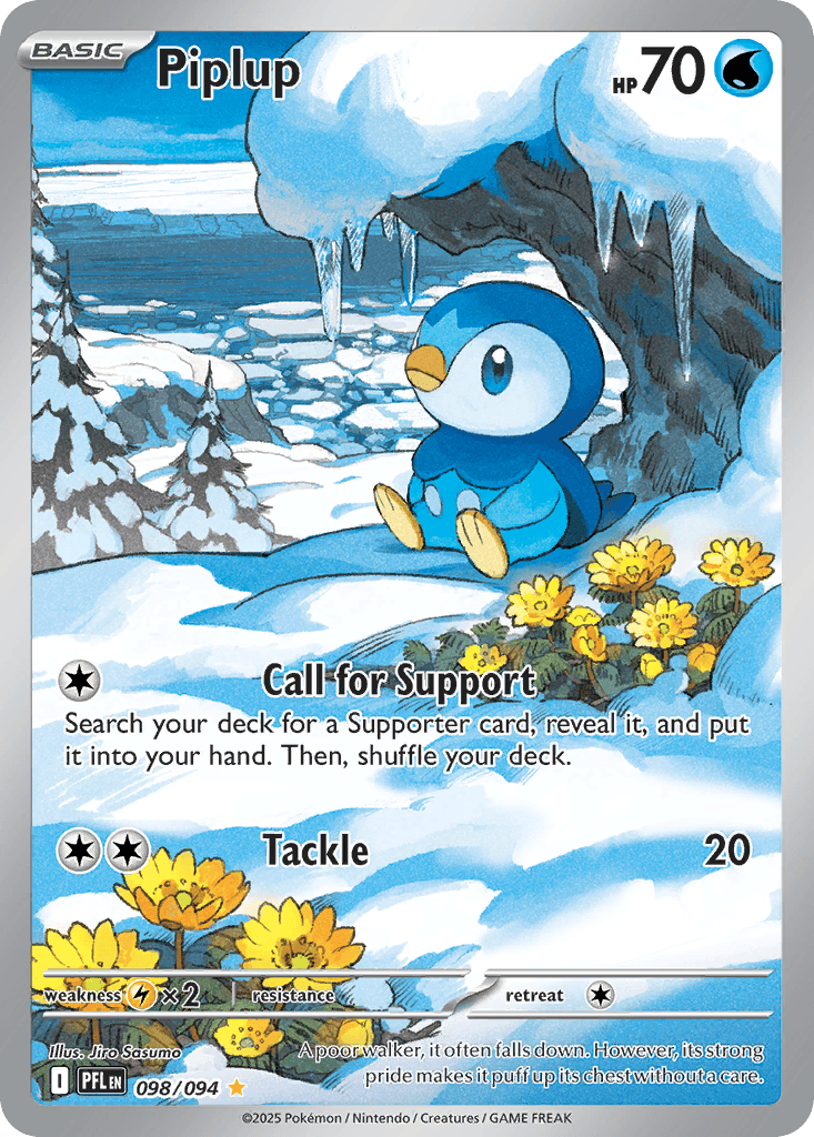 Piplup 98 — Phantasmal Flames