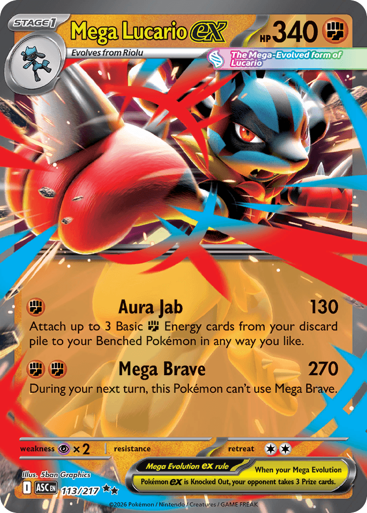 Mega Lucario ex 113